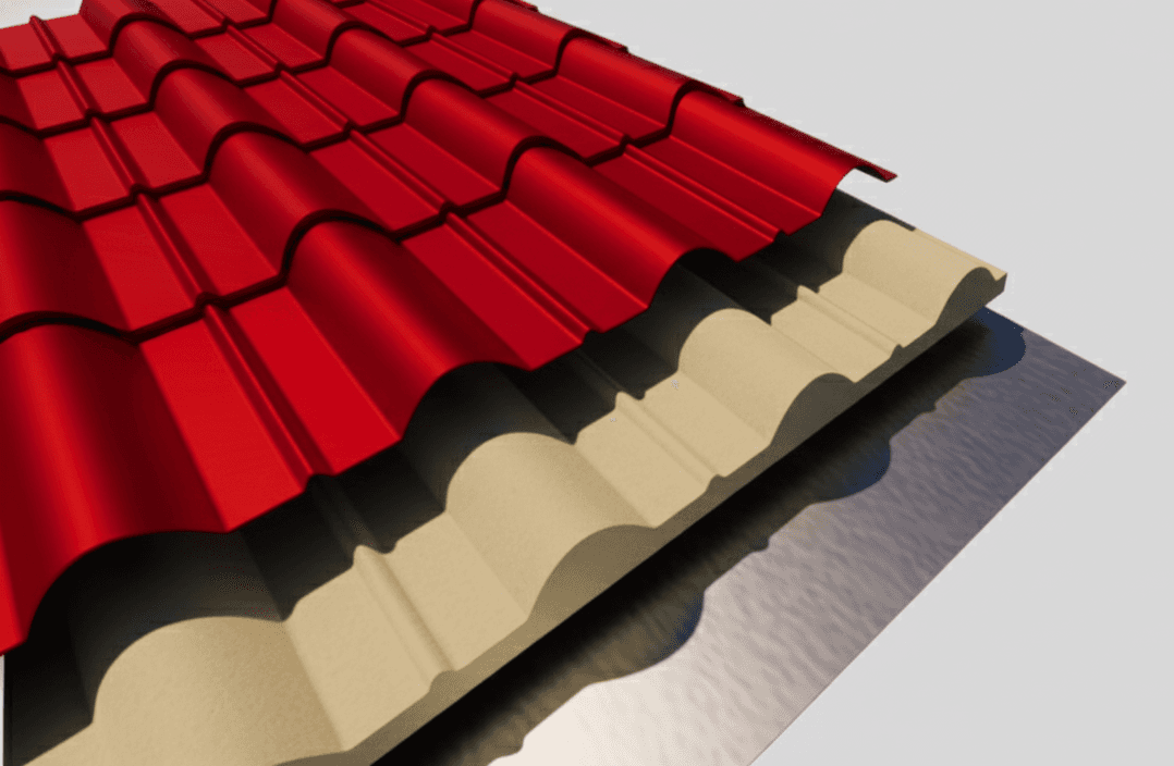 Roof panel illustration for WP-8021HD Polyol